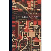Acrostic Dictionary
