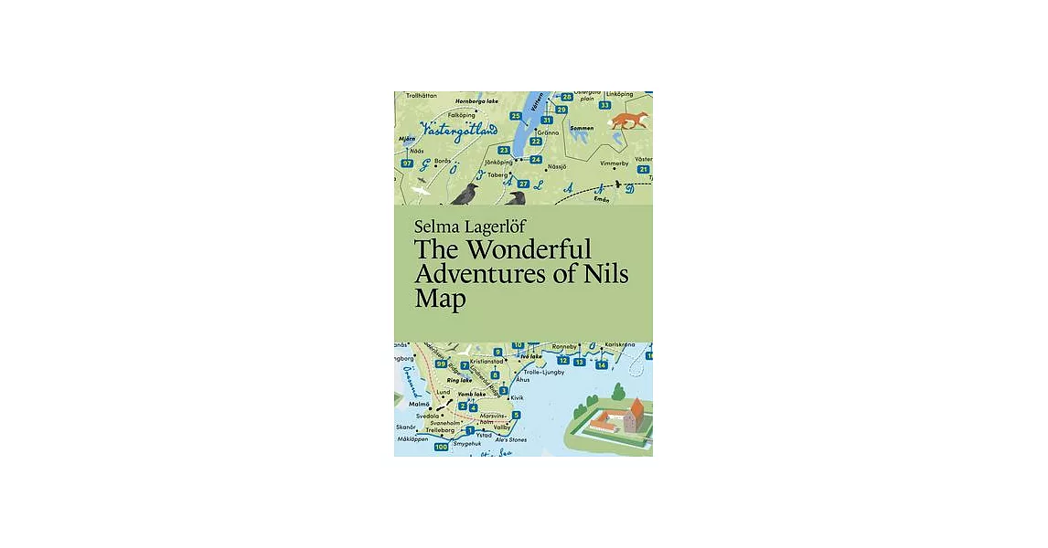 Selma Lagerlöf, the Wonderful Adventures of Nils Map | 拾書所