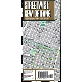 Streetwise New Orleans Map- Laminated City Center Street Map of New Orleans, Louisiana