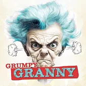 Grumpy Granny Coloring Book for Adults: Portrait Coloring Book Faces grumpy Grandma Coloring Book funny faces coloring book grayscale