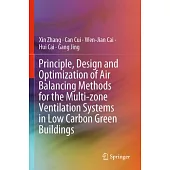 Principle, Design and Optimization of Air Balancing Methods for the Multi-Zone Ventilation Systems in Low Carbon Green Buildings