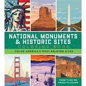 National Monuments & Historic Sites Coloring: Color America’s Most Beloved Sites