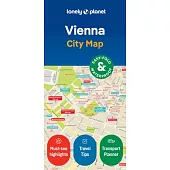 Lonely Planet Vienna City Map 2