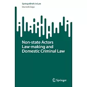 Non-State Actors Law-Making and Domestic Criminal Law