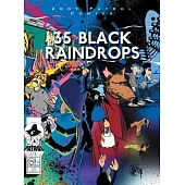 35 Black Raindrops