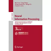 Neural Information Processing: 30th International Conference, Iconip 2023, Changsha, China, November 20-23, 2023, Proceedings, Part III