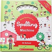 神奇轉盤，拼字遊戲書(上學去)Spelling Machine: At School