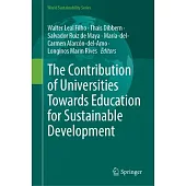 The Contribution of Universities Towards Education for Sustainable Development