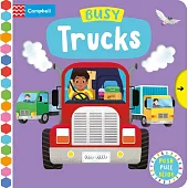 硬頁遊戲書Busy Trucks (附故事音檔)