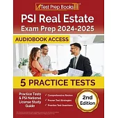 PSI Real Estate Exam Prep 2024-2025: 5 Practice Tests and PSI National License Study Guide [Audiobook Access]