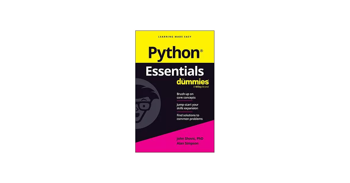 博客來-Python Essentials for Dummies