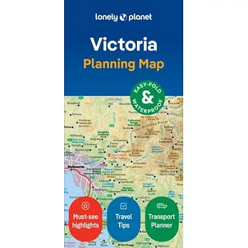 Lonely Planet Victoria Planning Map 2