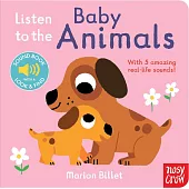 按鍵硬頁書Listen To The Baby Animals