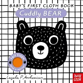 寶寶第一本觸摸布書(附鏡子)Baby’s First Cloth Book: Cuddly Bear