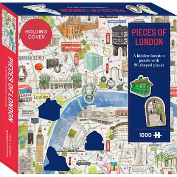 Pieces of London: A Hidden-Location Jigsaw with 20 Shaped Pieces