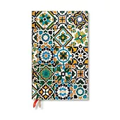Paperblanks 2025 Porto Portuguese Tiles 12-Month Maxi Horizontal Weekly Elastic Band 160 Pg 100 GSM