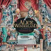 Science Museum: Alice in Wonderland Wall Calendar 2025 (Art Calendar)