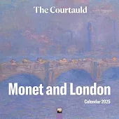 The Courtauld: Monet and London Wall Calendar 2025 (Art Calendar)