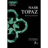 NASB Topaz Reference Edition, Dark Brown Calf Split Leather, Ns674: Xr
