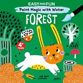 Easy and Fun Paint Magic with Water: Forest