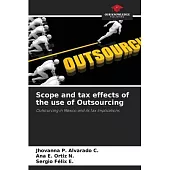 Scope and tax effects of the use of Outsourcing