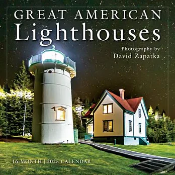 2025 Great American Lighthouses Wall Calendar