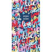 2025 Love, Love, Love Checkbook/2 Year Pocket Planner