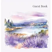 Guest book (hardback), comments book, guest book to sign, vacation home, holiday home, visitors comment book