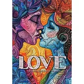 Love Zentangle Coloring Book for Adults: Zentangle Coloring Book for Adults Valentine´s Day coloring book I love you Coloring BookA454P