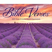 Bible Verses 2025 6.2 X 5.4 Box Calendar