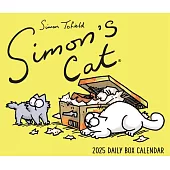 Simon’s Cat 2025 6.2 X 5.4 Box Calendar