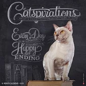 Catspirations 2025 12 X 12 Wall Calendar