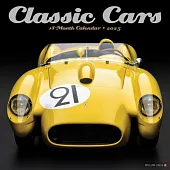 Classic Cars 2025 12 X 12 Wall Calendar