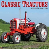 Classic Tractors 2025 12 X 12 Wall Calendar