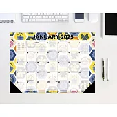 Bees and Botanicals Academic July 2024 - June 2025 17 X 12 Small Monthly Deskpad