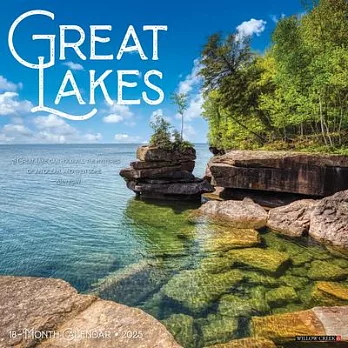 Great Lakes 2025 12 X 12 Wall Calendar