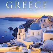 Greece 2025 12 X 12 Wall Calendar