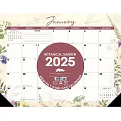 Botanical Garden 2025 22 X 17 Large Monthly Deskpad