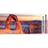 National Parks 2025 Panoramic 15 X 6.5 Wall Calendar