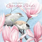 Chris Pendleton Garden Birds Wall Calendar 2025 (Art Calendar)