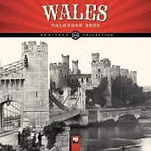 Wales Heritage Wall Calendar 2025 (Art Calendar)