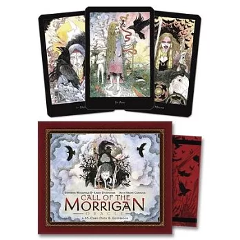 Call of the Morrigan Oracle: A 45-Card Deck & Guidebook