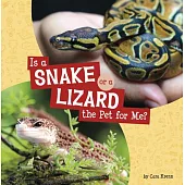 Is a Snake or a Lizard the Pet for Me?