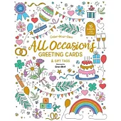 All Occasions: Color-Your-Own Greeting Cards & Gift Tags