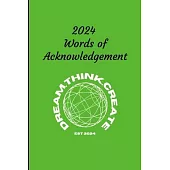 2024 Words of Acknowledgement