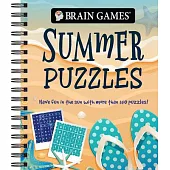 Brain Games - Summer Puzzles (#4): Have Fun in the Sun with More Than 150 Puzzles! Volume 4