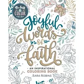 Be Still & Color: Bold Words of Faith Coloring Book