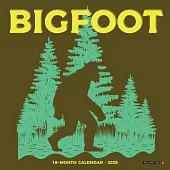 Bigfoot 2025 7 X 7 Mini Wall Calendar