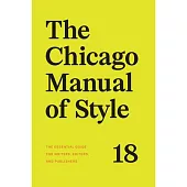 The Chicago Manual of Style, 18th Edition