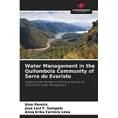 Water Management in the Quilombola Community of Serra do Evaristo